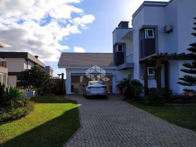 Casa á venda com 4 quartosdormitórios 3 vagasbox no condomínio Lagoa do Passo, OsorioRS
