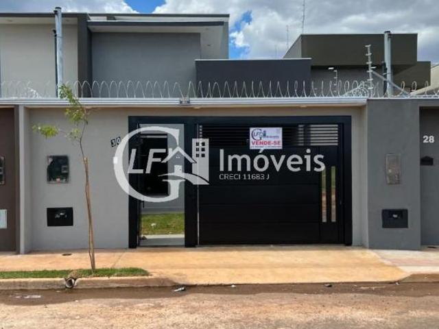 Casa à venda em Campo Grande MS, Residencial Figueiras do Parque: 3 quartos, 1 suíte, sala, 1 banh