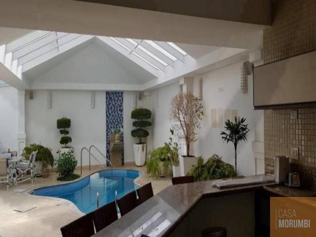 CASA A VENDA OU LOCAÇÃO 1100m² 5 quartos 9 banheiros 5 suítes 4 vagas condomínio fechado super quadra Portal do Morumbi