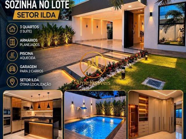 Casa à venda no bairro Ilda Aparecida de Goiânia/GO