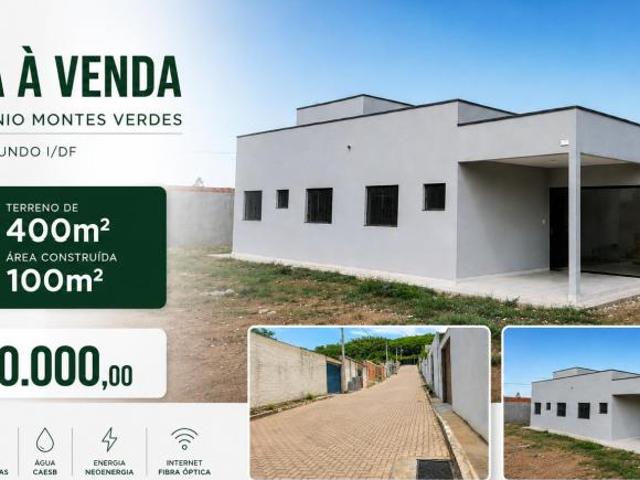 Casa à Venda no Riacho Fundo I | 3 Quartos | 1 Suíte | 400m² | Condomínio Montes Verdes
