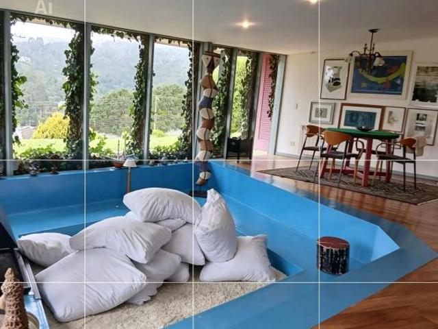 ELEGANTE CASA COM 5 DORMS, SPA EM CAMPOS DO JORDÃO, NA VILA INGLESA