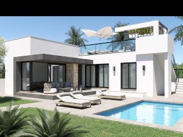 Casa adosada de nueva construcción con 3 dormitorios, aparca. 77m² Els Poblets