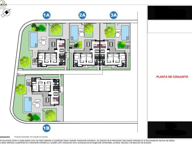 Casa adosada de nueva construcción con 3 dormitorios, aparca. 77m² Els Poblets