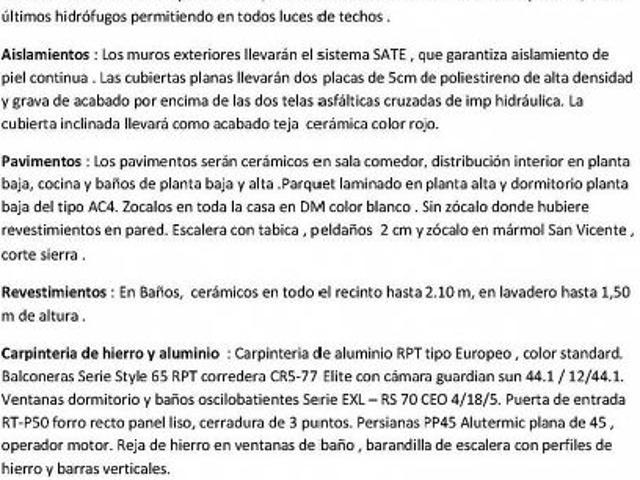 Casa adosada en venta en calle De la Font, Biure, de 105 m² 3 habitaciones por 300.000