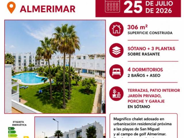 Casa adosada en Venta en Almerimar