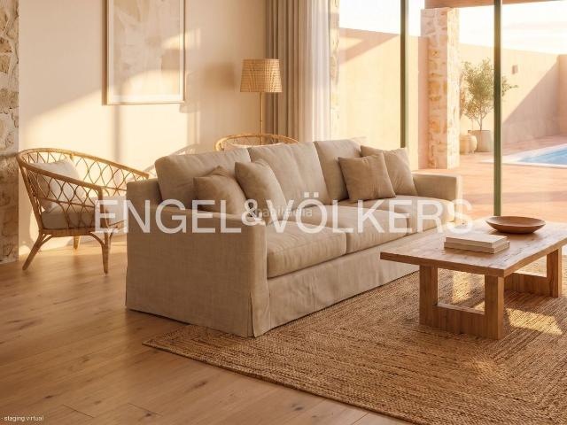 Casa adosada en venta en Barcelona, Sants. Exclusiva casa de obra nueva con jardín y piscina en Les Corts. Casas adosadas.