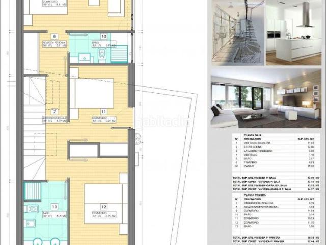 Casa adosada en venta en Brión. Obra nueva sobre plano, en el mejor momento para comprar. Casas adosadas.