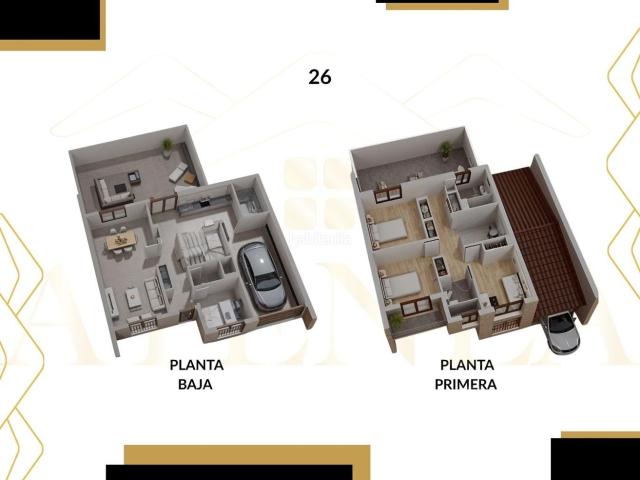 Casa adosada en venta en Gineta La. Moderno Adosado de Obra Nueva en La Gineta por 260,000. Casas adosadas Gineta.