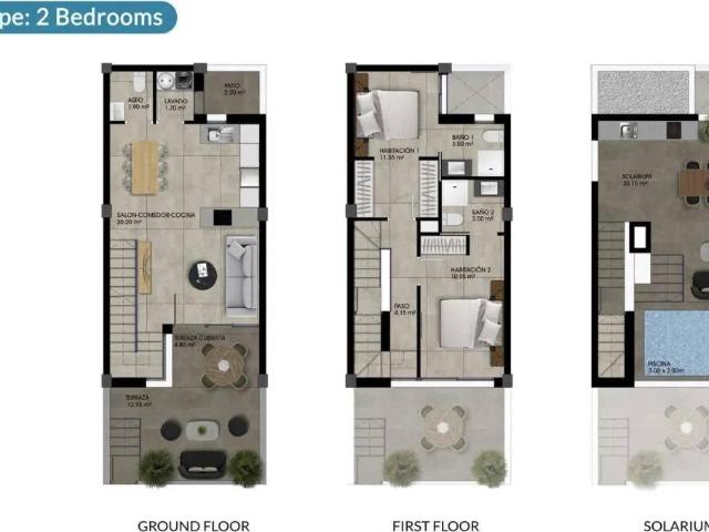 Casa adosada en Venta en Dolores