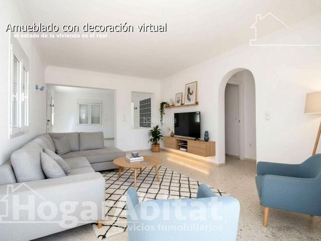 Casa adosada en venta en Dénia, Les Bassetes El Marjal. GRAN PAREADO CON GARAJE Y TERRAZA CERCA DE LA PLAYA. Casas adosadas.