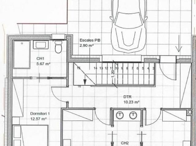 Casa adosada en venta en Montferrer i Castellbó, de 181 m² 3 habitaciones por 560.000