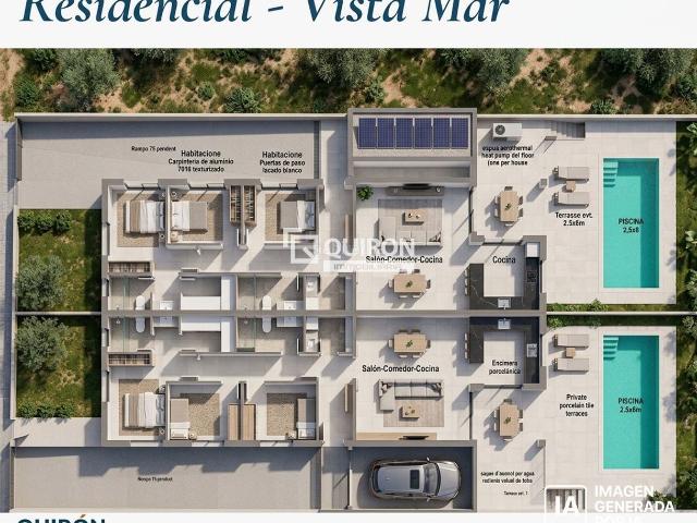 Casa adosada en venta en Santa Oliva. OBRA NUEVA RESIDENCIAL EN LES PEDRERES SANTA OLIVA. Casas adosadas Santa.