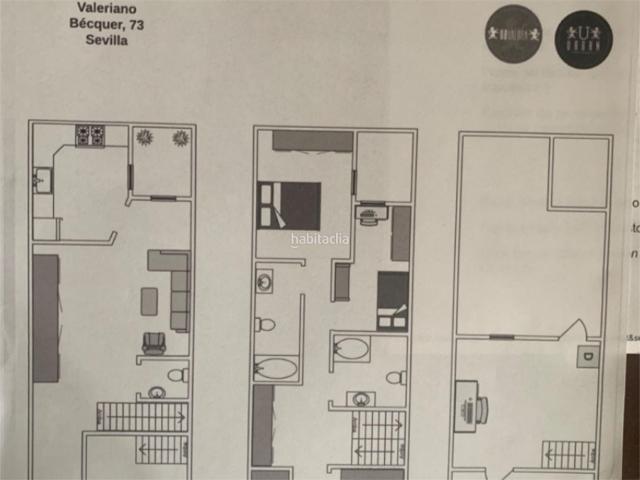 Casa adosada en venta en Sevilla, Barrio del Nervión. Barrio del nervión valeriano bécquer. Casas adosadas.
