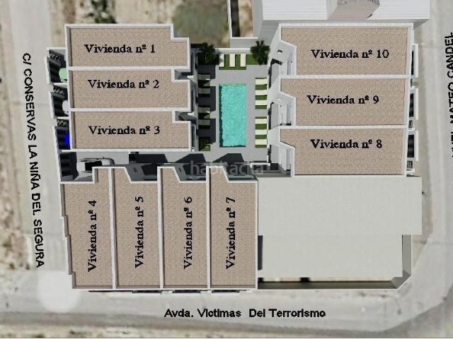 Casa adosada en venta en Rafal. ESTUPENDA PROMOCIÓN DE 10 VIVIENDAS DE OBRA NUEVA EN RAFAL CON ACABADOS DE LUJO. Casas adosadas.