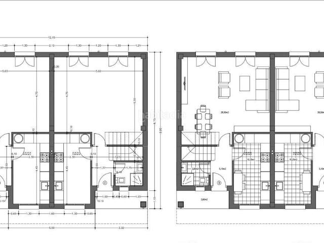 Casa adosada en venta en Ramales de la Victoria. Último chalet disponible con jardín OBRA NUEVA. Casas adosadas Ramales de la.