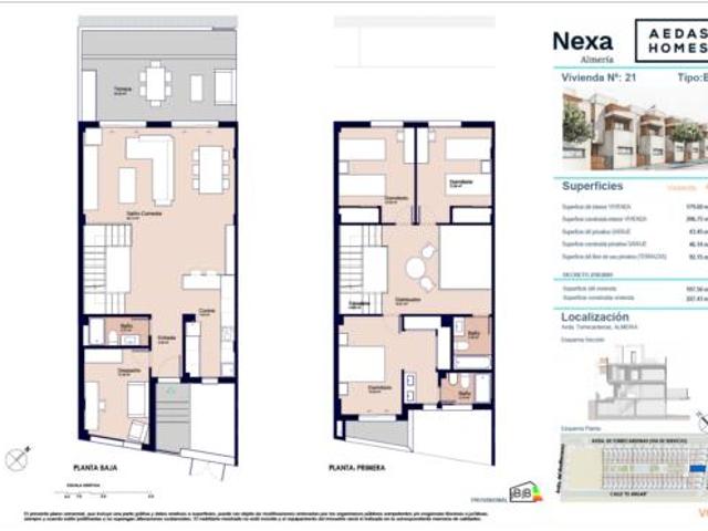 Casa adosada Venta Almería Capital, Villablanca Torrecárdenas