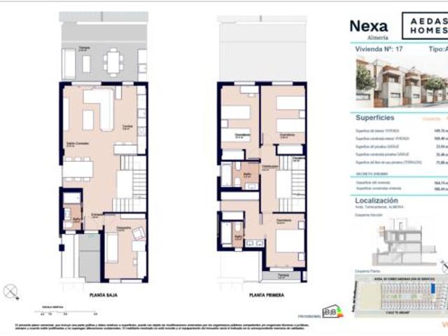 Casa adosada Venta Almería Capital, Villablanca Torrecárdenas