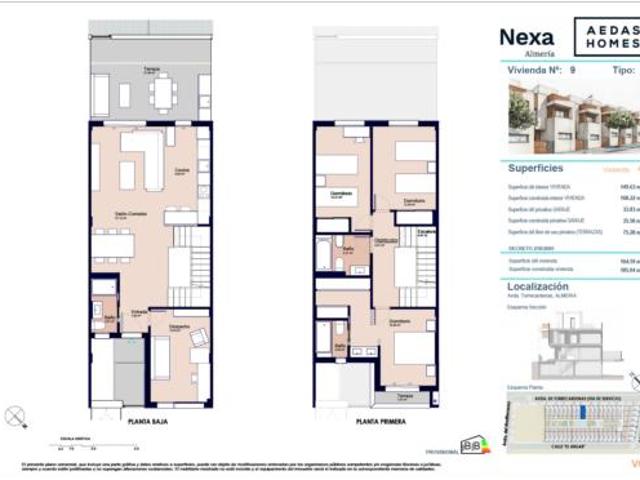 Casa adosada Venta Almería Capital, Villablanca Torrecárdenas