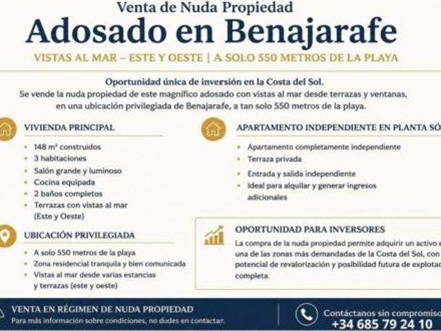 Casa adosada Venta Vélez Málaga, Benajarafe