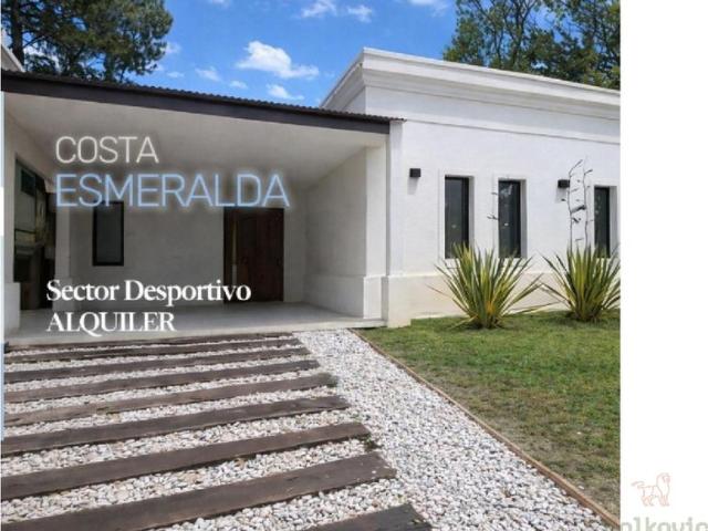 Casa Alquiler Costa Esmeralda Deportivo Lote 413 3 Dorm Piscina