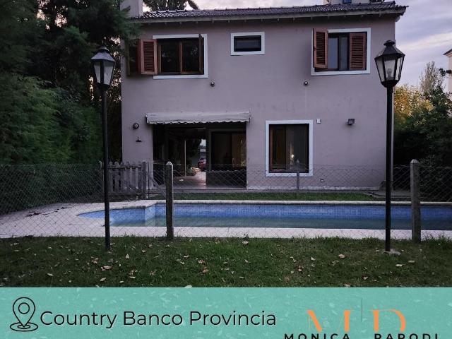 Casa Alquiler 4 ambientes 20 años, 300m2, Norte, Almarfuerte 3900, Country Club Banco Provincia | Argenprop