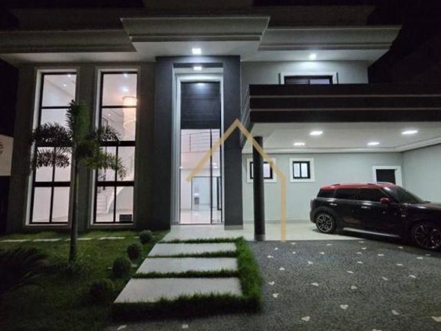 CASA ALTO PADRÃO COM 6 DORMITÓRIOS LINDA ARQUITETURA CONDOMÍNIO FECHADO EM AMERICANA/SP