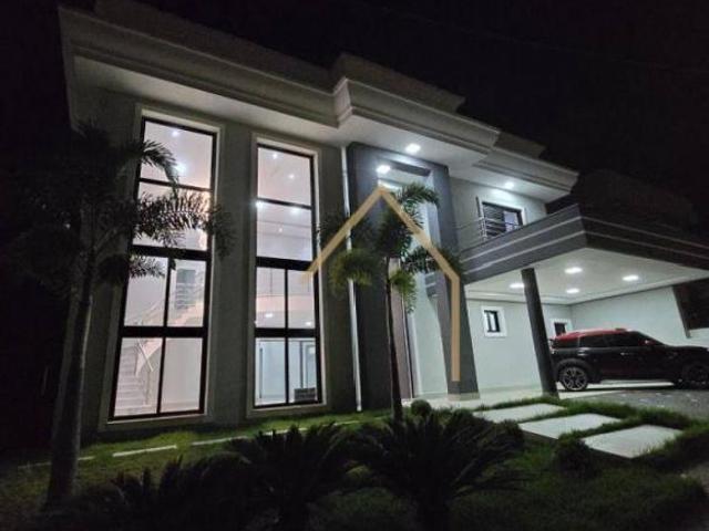 CASA ALTO PADRÃO COM 6 DORMITÓRIOS LINDA ARQUITETURA CONDOMÍNIO FECHADO EM AMERICANA/SP