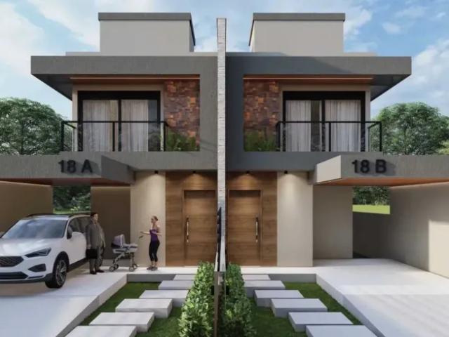 Casa alto padrão em construção com 3 dormitórios sendo 1 suíte e 1 vaga Florianópolis/SC