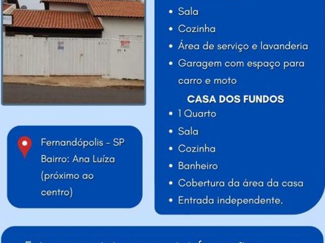 CASA AMPLA COM EDICULA