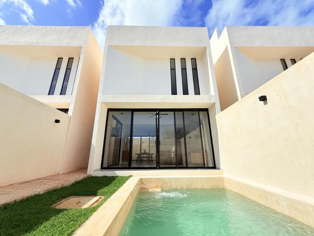 CASA AMUEBLADA Y EQUIPADA, LLAVE EN MANO, PISCINA 2 HABITACIONES 3 NIVELES EN CHUBURNA PUERTO