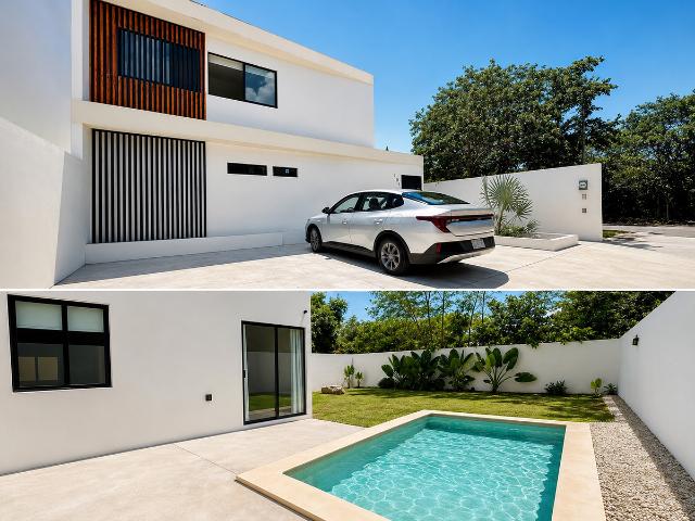Casa amueblada con alberca en CONKAL