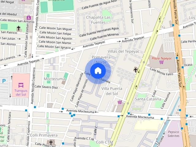 Casa Amueblada en Av. Tepeyac 5131