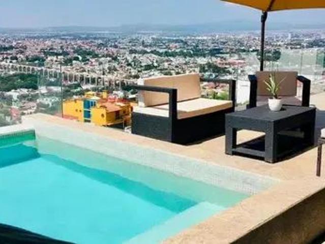 Casa Amueblada En Renta Con Espectacular Vista Panorámica Loma Dorada