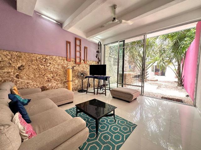 casa amueblada en renta en centro de merida yucatan mod pitahaya