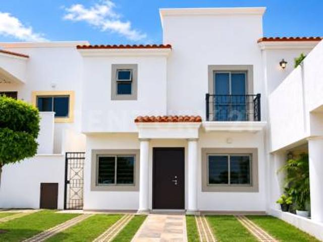 CASA AMUEBLADA EN RENTA EN MEDITERRÁNEO CLUB RESIDENCIAL, MAZATLÁN, SINALOA