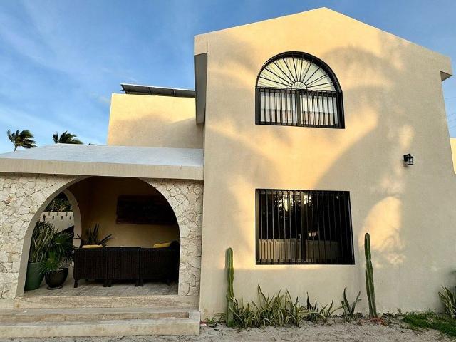 casa amueblada en renta en sisal