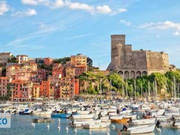 casa arredata con terrazzo Lerici paese