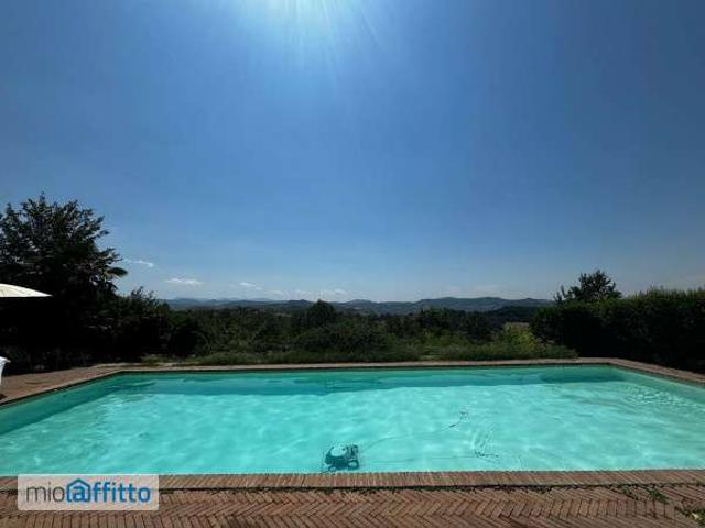 casa arredata con piscina Montalto Pavese