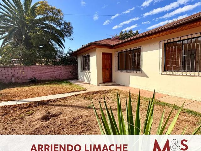 Casa Arriendo Avenida Principal De Limache 3d 1b Gran Patio