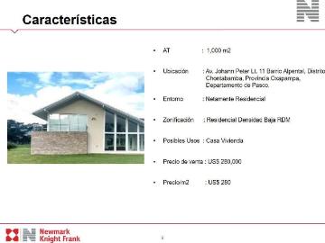 Casa barrio alpental, chontabamba, oxapampa 1,000 m2