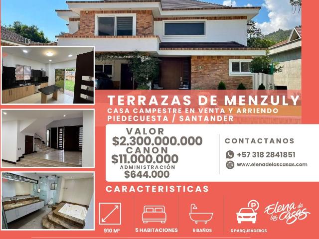 Casa campestre en arriendo o venta, Bosques de aranjuez