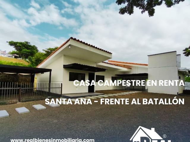 Casa campestre en arriendo, San ana