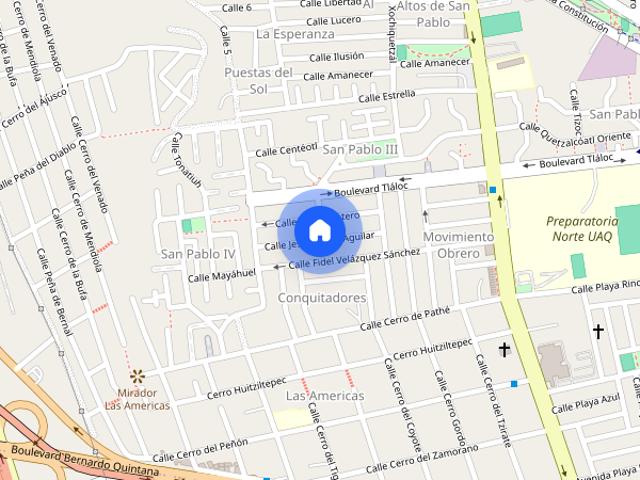 CASA cerca PREPA NORTE UAQ