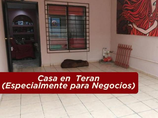 CASA C/EXCELENTE UBICACION PARA COMERCIO EN TERAN