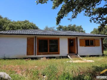 Casa chalé pré fabricada de madeira com terreno em Loule, Al. 71m² Loulé São Clemente
