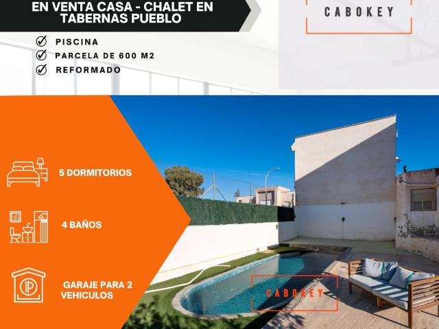 Casa chalet en Venta en Tabernas