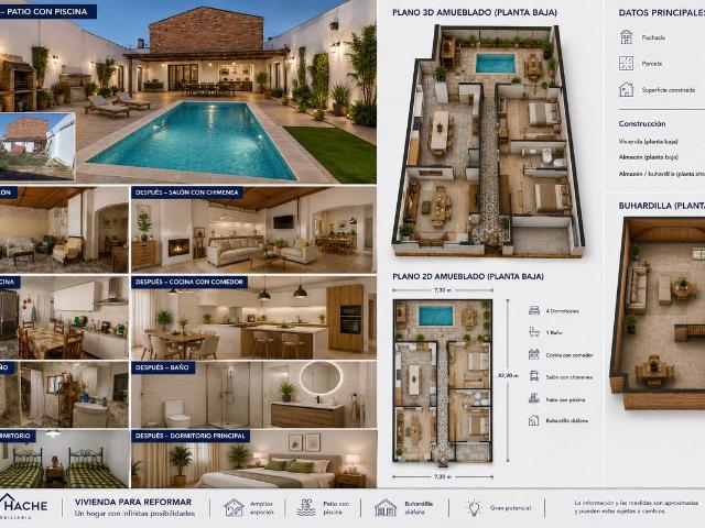 Casa chalet en Venta en Valdetorres