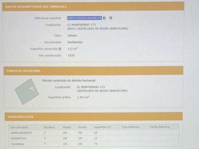 Casa Chalet en Venta en Castellnou De Bages Barcelona
