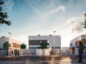 Plaza de Neptuno - Cuarto de oficina, Jardín